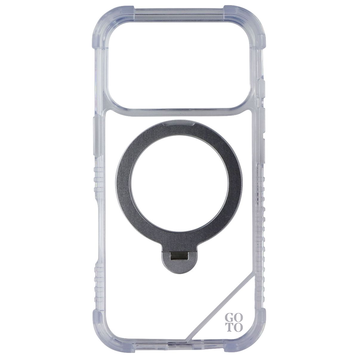 GoTo 360 Kickstand Case for MagSafe for Apple iPhone 17 Pro - Clear Cell Phone - Cases, Covers & Skins GoTo - Simple Cell Bulk Wholesale Pricing - USA Seller