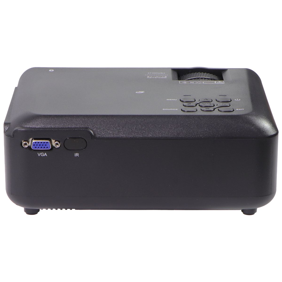 GPX Bluetooth Wireless Mini Projector with Remote Control - Black (PJ609B) Digital Displays - Projectors GPX - Simple Cell Bulk Wholesale Pricing - USA Seller