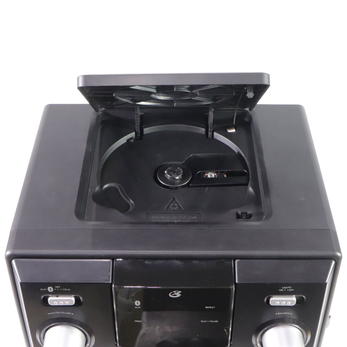 GPX Bluetooth Karaoke Machine with LED Lights and Microphone - Black (JB185B) Karaoke Entertainment - Complete Karaoke Systems GPX - Simple Cell Bulk Wholesale Pricing - USA Seller