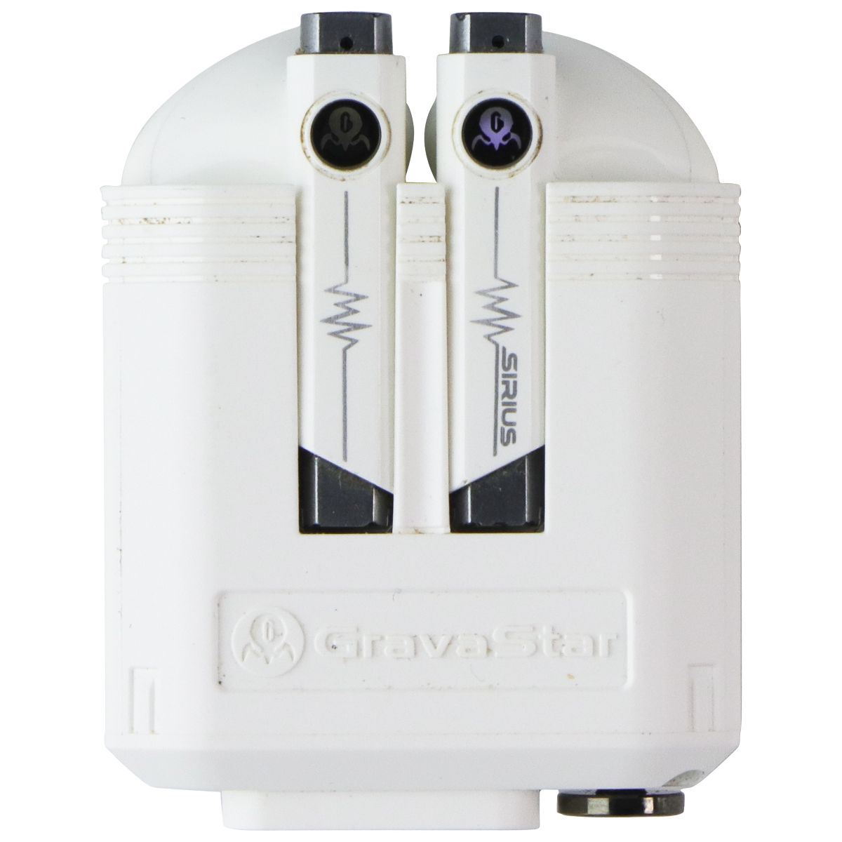 GravaStar Sirius P5 True Wireless Earbuds - Defense Mecha Blue/White Portable Audio - Headphones GravaStar - Simple Cell Bulk Wholesale Pricing - USA Seller