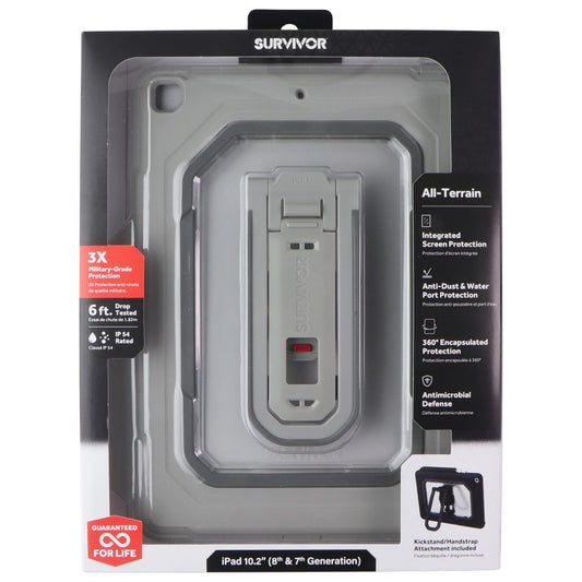 Griffin Survivor All-Terrain Case for Apple iPad 10.2in (8th/7th Gen) - Gray
