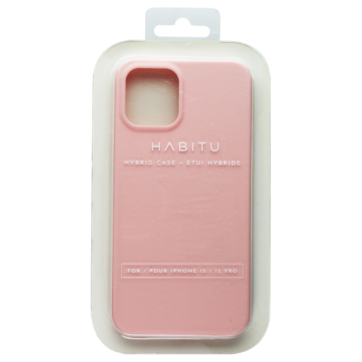 Habitu Hybrid Case for Apple iPhone 12 and iPhone 12 Pro - Pink Cell Phone - Cases, Covers & Skins Habitu - Simple Cell Bulk Wholesale Pricing - USA Seller