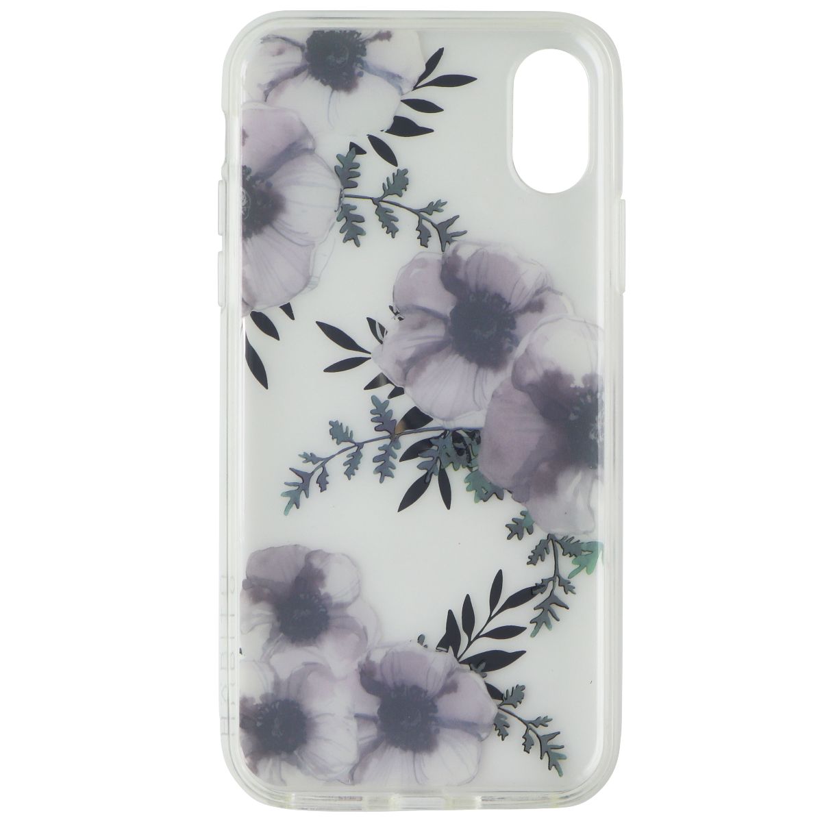 Habitu Floral Series Case for Apple iPhone X - Floral Design/Clear (HHWIX) Cell Phone - Cases, Covers & Skins Habitu    - Simple Cell Bulk Wholesale Pricing - USA Seller