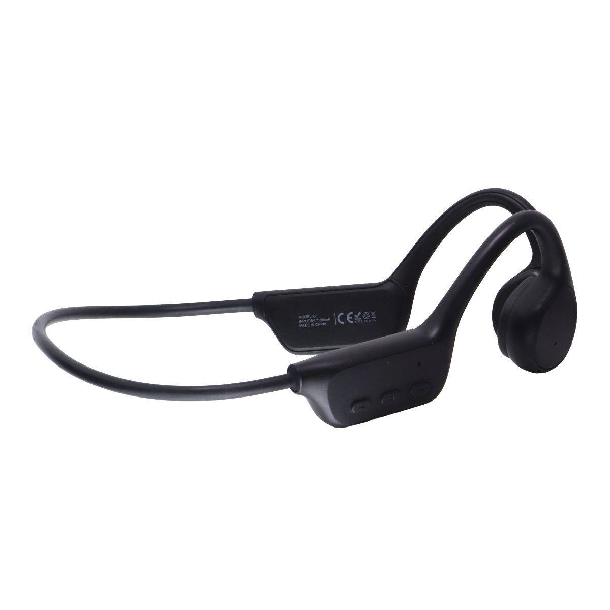Hamuti Wireless Stereo Bone Conduction Headset Open Ear (X7) - All Black
