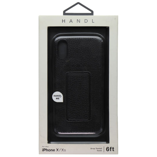 HANDL Hard Case with Elastic Handle for Apple iPhone Xs/X - Black Cell Phone - Cases, Covers & Skins HANDL - Simple Cell Bulk Wholesale Pricing - USA Seller