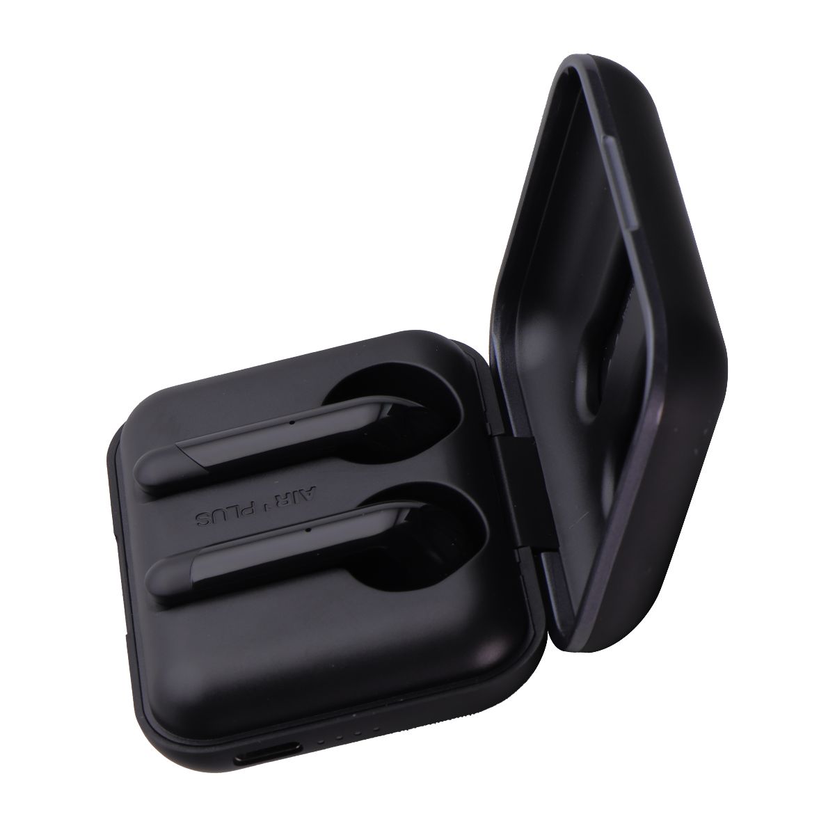 Happy Plugs Air 1 Plus True Wireless In-Ear Headphones - Black Portable Audio - Headphones Happy Plugs - Simple Cell Bulk Wholesale Pricing - USA Seller