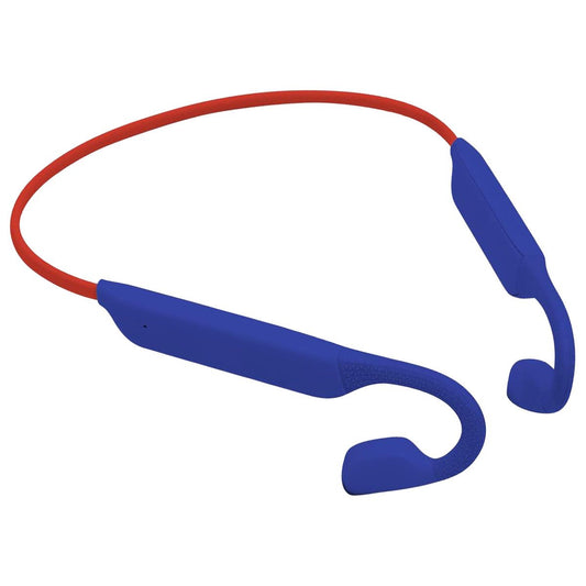 Helix AirJammers Open-Ear Bluetooth Headphones for Kids - Blue/Red Portable Audio - Headphones Helix - Simple Cell Bulk Wholesale Pricing - USA Seller
