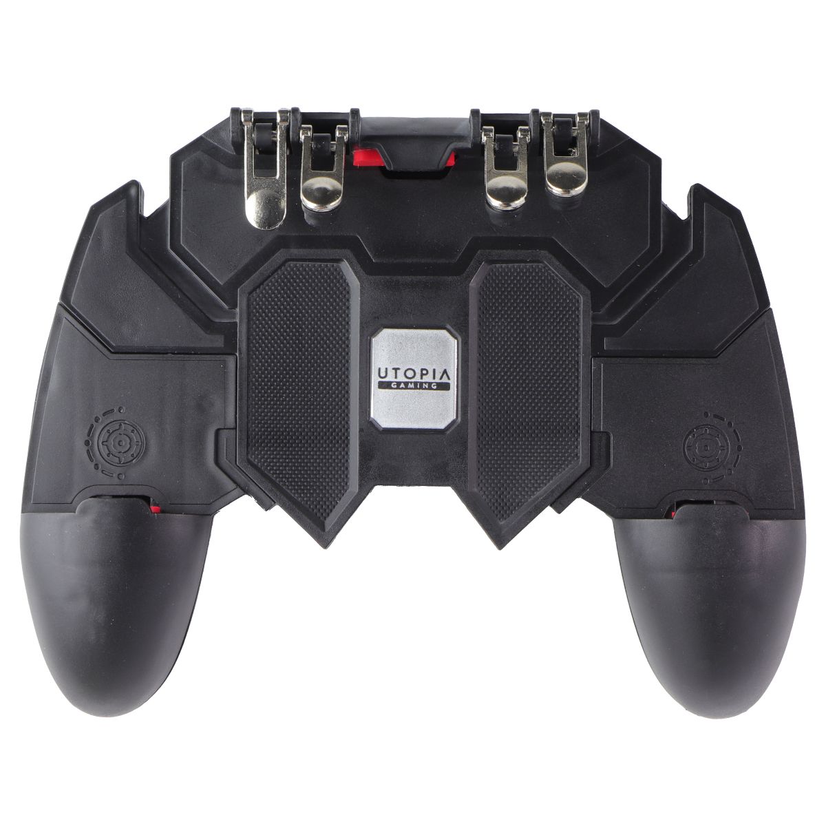Utopia Gaming 4-Trigger Mobile Gaming Controller for Smartphones - Black Gaming/Console - Controllers & Attachments Helix - Simple Cell Bulk Wholesale Pricing - USA Seller