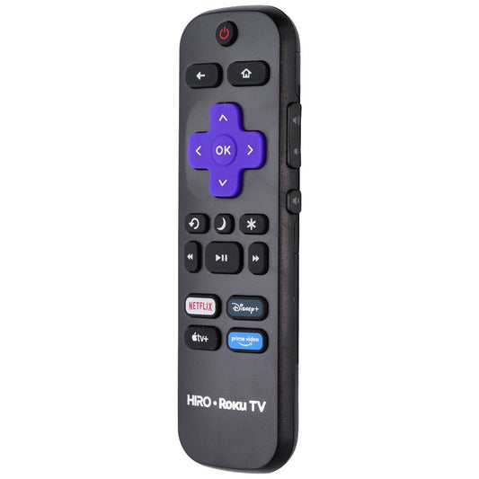 Hiro Roku TV Remote (RC-ALIR) with Netflix/Disney+/AppleTV+/Prime Hotkeys