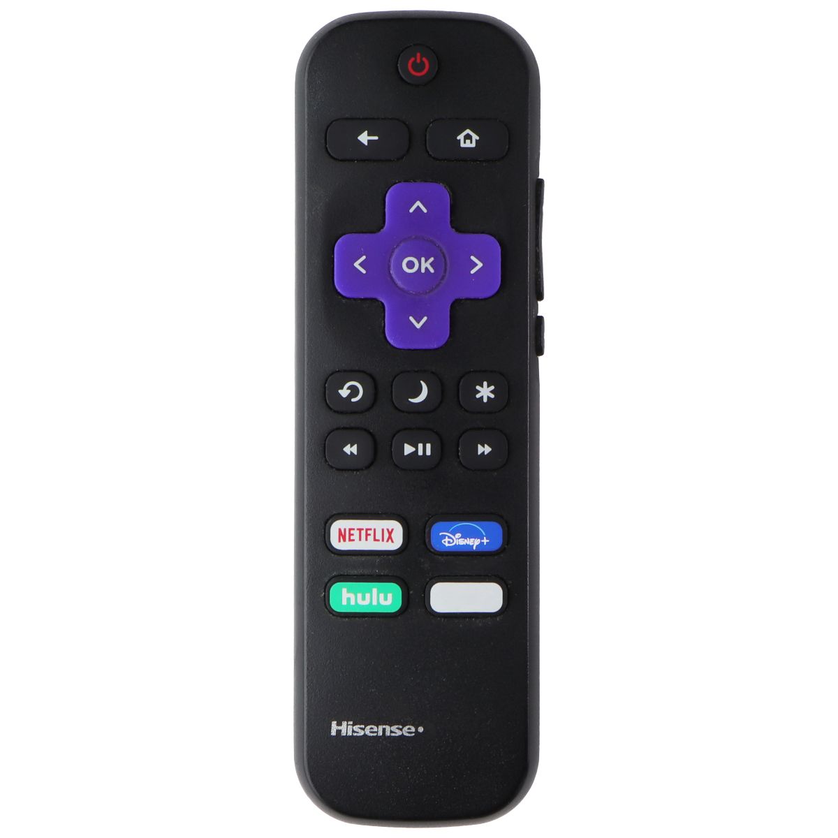 Hisense RC-ALIR Remote Control w/ Netflix/Disney+/Hulu/Roku Keys - Black TV, Video & Audio Accessories - Remote Controls Hisense    - Simple Cell Bulk Wholesale Pricing - USA Seller