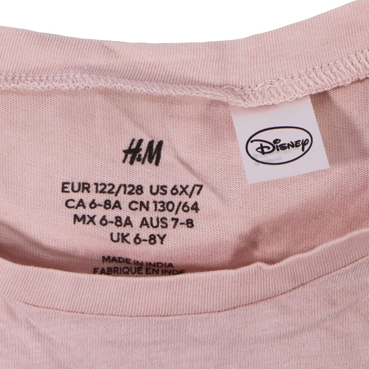 H&M Kids T-Shirt - Minnie Mouse "Hey!" - US 6X/7 (Pink) Other Sporting Goods H&M - Simple Cell Bulk Wholesale Pricing - USA Seller