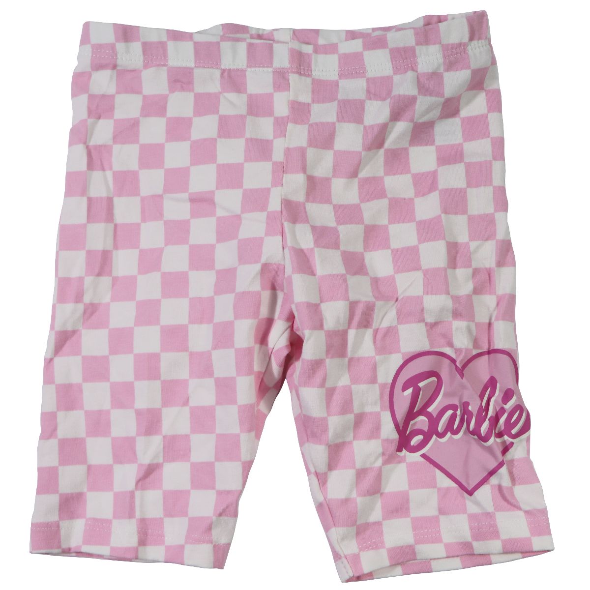 H&M Barbie Set - Letterman Style Sweater (6X/7) and Checkered Shorts (6) - Pink Other Sporting Goods H&M - Simple Cell Bulk Wholesale Pricing - USA Seller