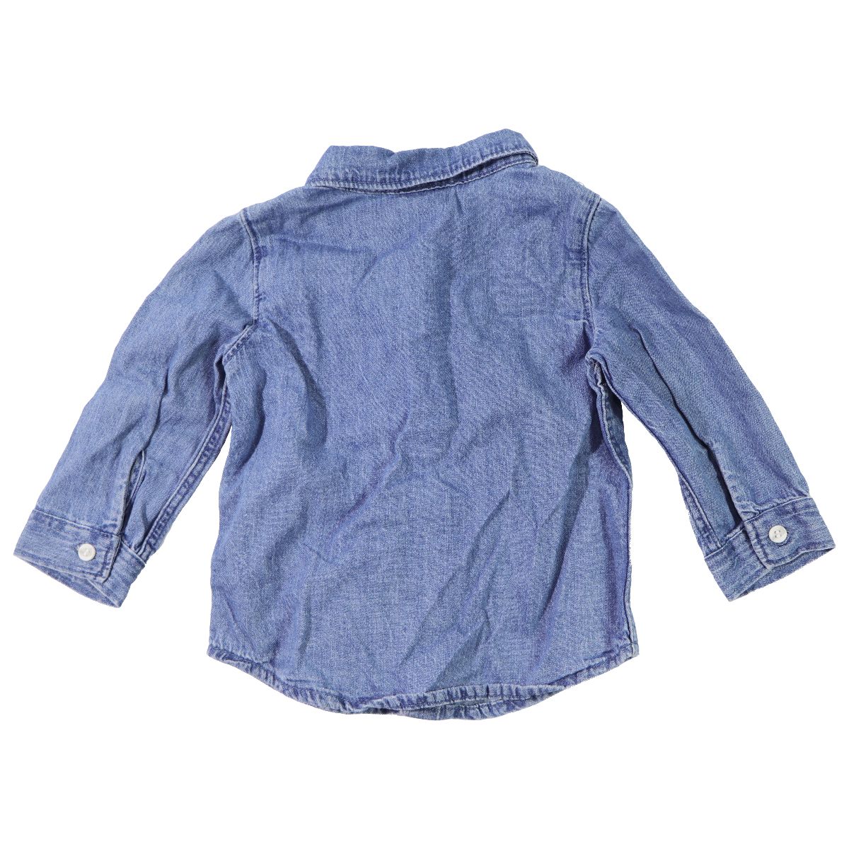 H&M Baby Button Down Long Sleeve Shirt - Denim (6M) Other Sporting Goods H&M - Simple Cell Bulk Wholesale Pricing - USA Seller
