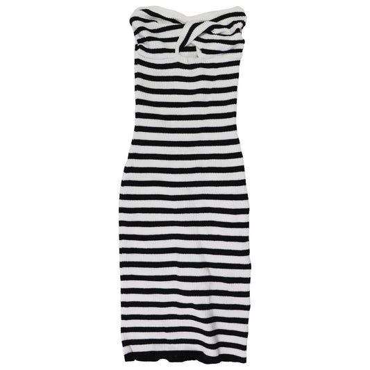 H&M Divided Brand Tube Top Dress - Size XS - Black and White Striped Other Sporting Goods H&M - Simple Cell Bulk Wholesale Pricing - USA Seller