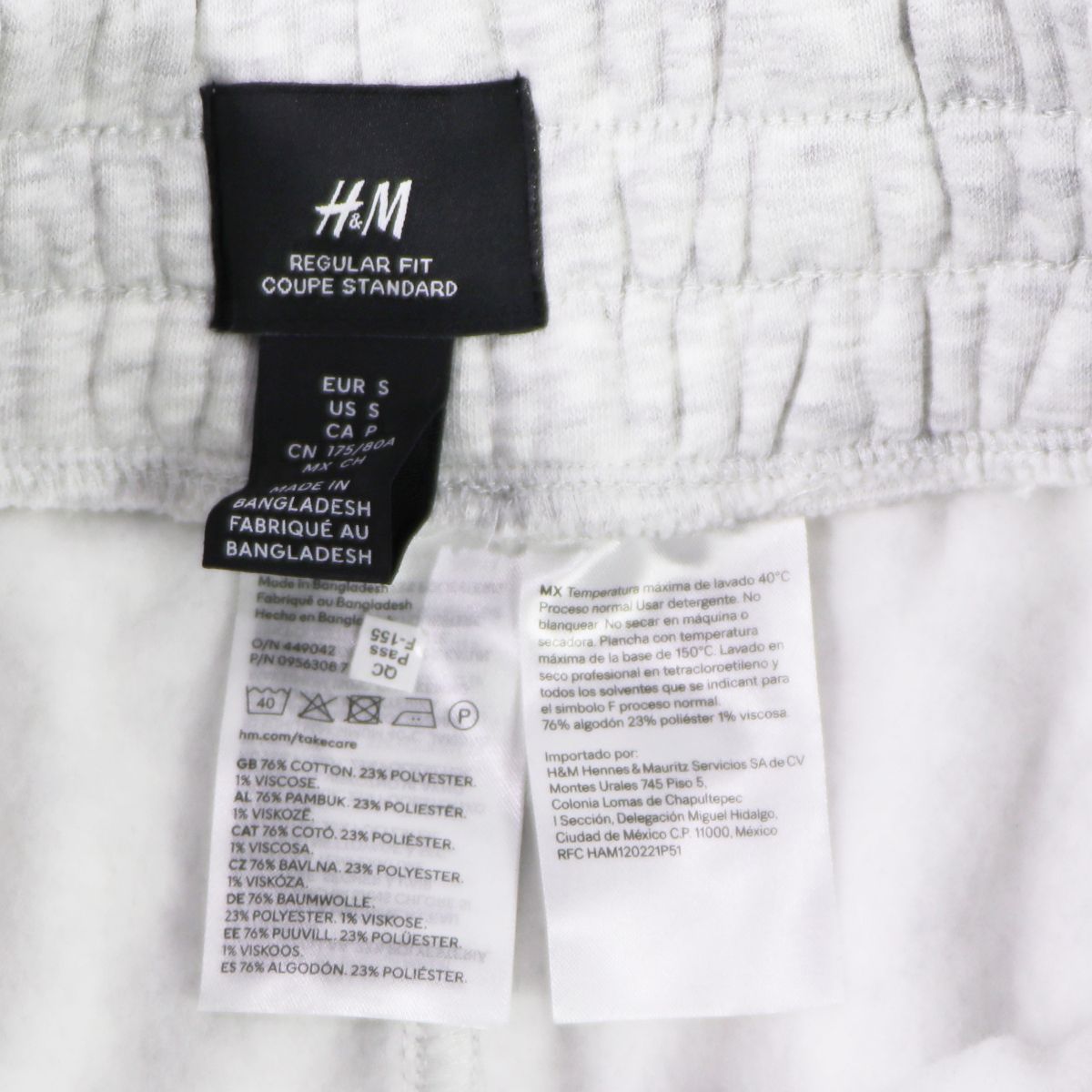 H&M Regular Fit Mid Length Sweat Shorts - Gray / Small Clothing & Accessories - Safety & Reflective Gear H&M - Simple Cell Bulk Wholesale Pricing - USA Seller