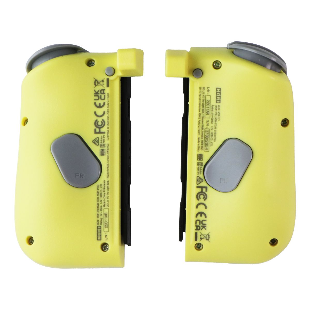 HORI Split Pad Pro Compact Controller for Nintendo Switch - Light Gray/Yellow Gaming/Console - Controllers & Attachments Hori - Simple Cell Bulk Wholesale Pricing - USA Seller