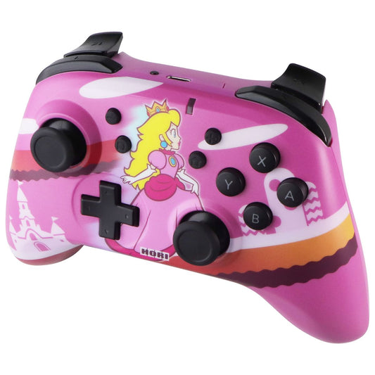 HORI Wireless HORIPAD Pro Controller for Nintendo Switch - Princess Peach Gaming/Console - Controllers & Attachments Hori - Simple Cell Bulk Wholesale Pricing - USA Seller