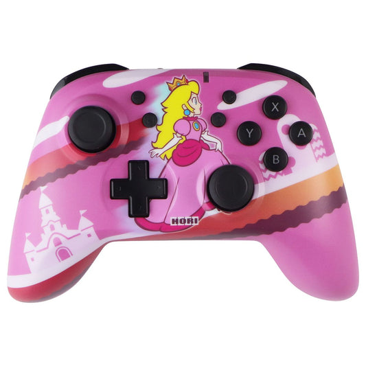HORI Wireless HORIPAD Pro Controller for Nintendo Switch - Princess Peach Gaming/Console - Controllers & Attachments Hori - Simple Cell Bulk Wholesale Pricing - USA Seller