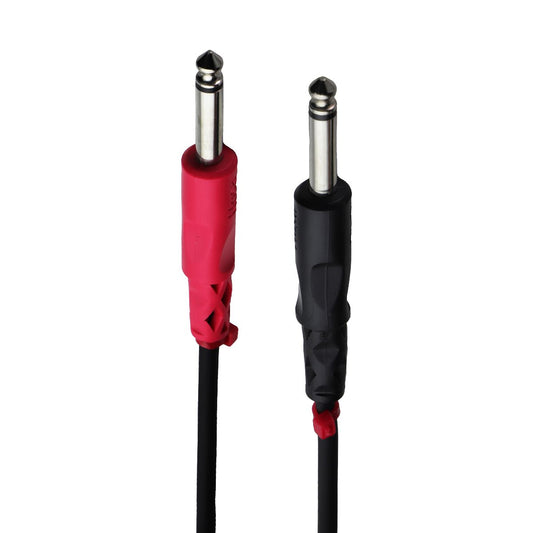 Hosa CPR203 CPR-203 Dual 1/4-in TS to Dual RCA Stereo Interconnect Cable 9.8 FT