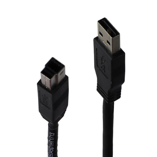 Hotron (6 Ft) USB-A to USB-B Printer Cable - Black Computer/Network - Other Cables Hotron    - Simple Cell Bulk Wholesale Pricing - USA Seller