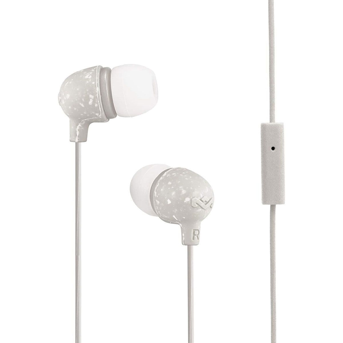 House of Marley Little Bird: Wired Earphones with Microphone - White Portable Audio - Headphones House Of Marley - Simple Cell Bulk Wholesale Pricing - USA Seller