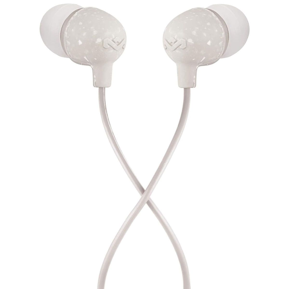 House of Marley Little Bird: Wired Earphones with Microphone - White Portable Audio - Headphones House Of Marley    - Simple Cell Bulk Wholesale Pricing - USA Seller