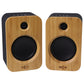 Marley Get Together Duo True Wireless Bluetooth Bookshelf Speakers - Wood/Black Home Multimedia - Home Speakers & Subwoofers House Of Marley - Simple Cell Bulk Wholesale Pricing - USA Seller