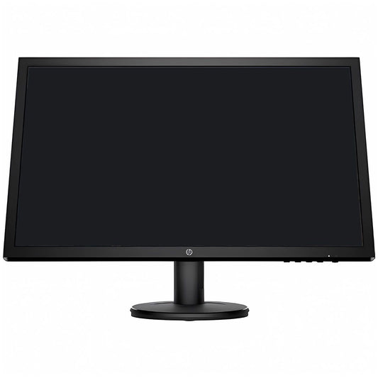 HP V24 (24-inch) Full HD Computer Monitor with Stand - 75Hz/AMD FreeSync - Black Digital Displays - Monitors HP    - Simple Cell Bulk Wholesale Pricing - USA Seller