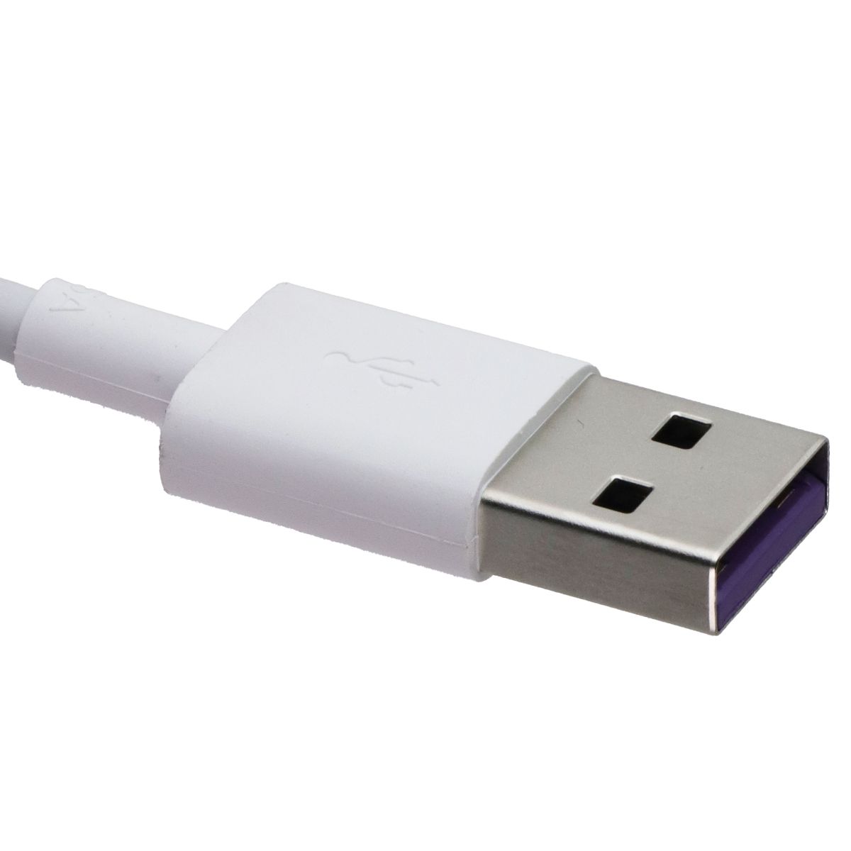 Huawei 3.3 Foot 5A SuperCharge USB-A to USB-C Charging Cable - White Cell Phone - Cables & Adapters Huawei - Simple Cell Bulk Wholesale Pricing - USA Seller