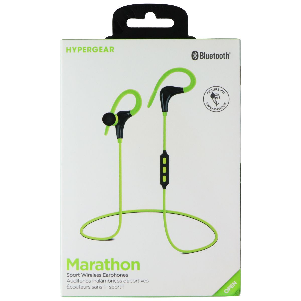 HyperGear Marathon Sport Wireless Bluetooth Earphones - Neon Yellow Portable Audio - Headphones HyperGear - Simple Cell Bulk Wholesale Pricing - USA Seller