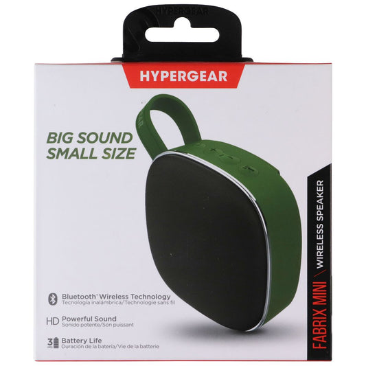 HyperGear Fabrix Mini Portable Wireless Bluetooth Speaker - Green iPod, Audio Player Accessories - Audio Docks & Mini Speakers HyperGear - Simple Cell Bulk Wholesale Pricing - USA Seller