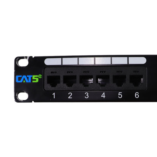 ICC Cat5e 24 Port 1U 19-inch Network Patch Panel - (ICMPP0245E) Black Networking - Other Enterprise Networking Devices ICC - Simple Cell Bulk Wholesale Pricing - USA Seller