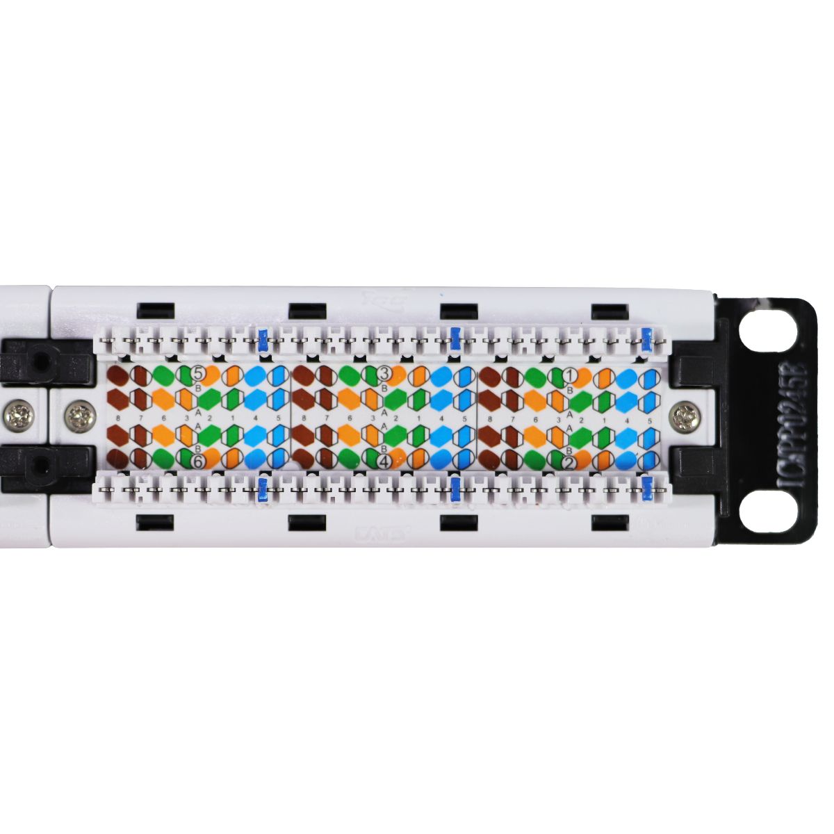 ICC Cat5e 24 Port 1U 19-inch Network Patch Panel - (ICMPP0245E) Black Networking - Other Enterprise Networking Devices ICC - Simple Cell Bulk Wholesale Pricing - USA Seller