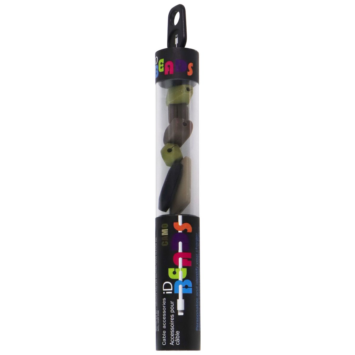 iDBeads Charger Cable Identification Beads - Camo (1412-001) Computer/Network - Cable Ties & Organizers iDBeads - Simple Cell Bulk Wholesale Pricing - USA Seller