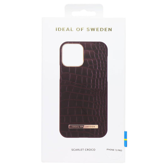 iDeal of Sweden Atelier Case for Apple iPhone 13 Pro - Scarlet Croco Cell Phone - Cases, Covers & Skins iDeal of Sweden - Simple Cell Bulk Wholesale Pricing - USA Seller