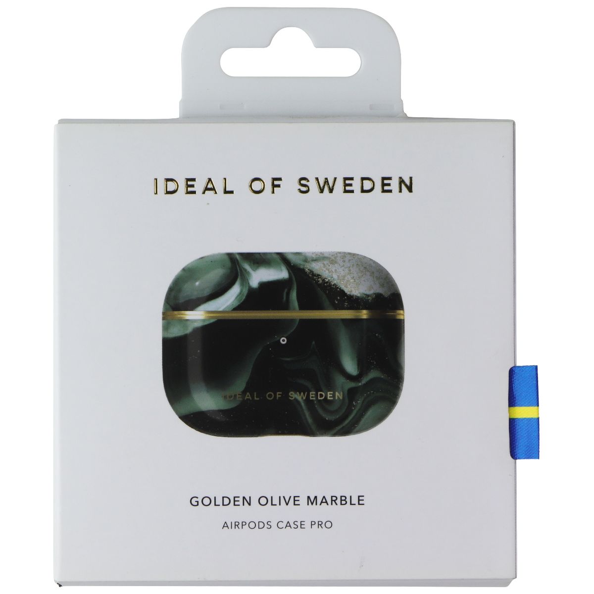 IDEAL OF SWEDEN Case Pro for AirPods Pro 2 / AirPods Pro - Golden Olive Marble