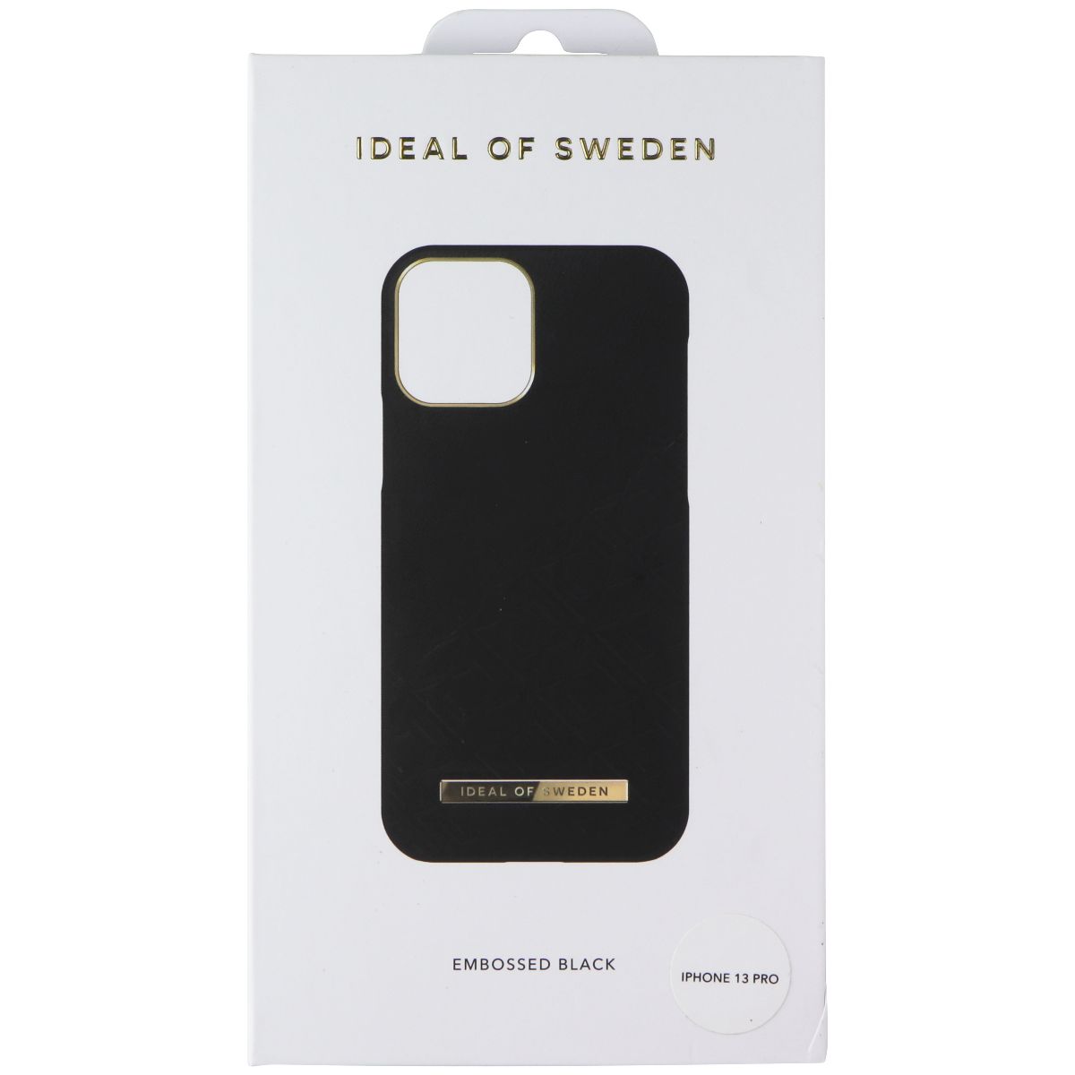 iDeal of Sweden Atelier Case for Apple iPhone 13 Pro - Embossed Black Cell Phone - Cases, Covers & Skins iDeal of Sweden - Simple Cell Bulk Wholesale Pricing - USA Seller