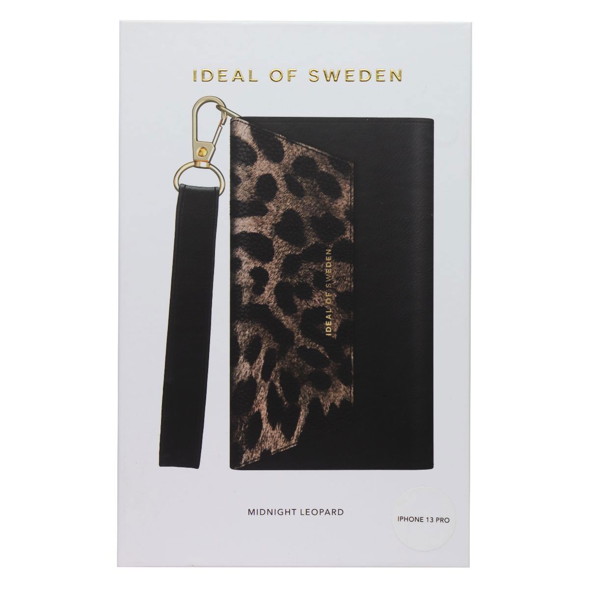 iDeal of Sweden Cassette Clutch Wallet Case for iPhone 13 Pro - Midnight Leopard Cell Phone - Cases, Covers & Skins iDeal of Sweden - Simple Cell Bulk Wholesale Pricing - USA Seller