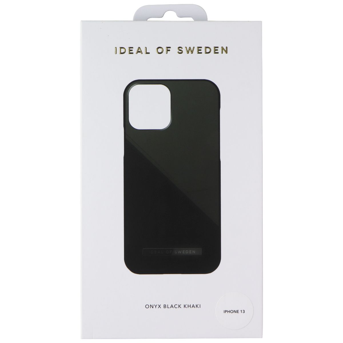 iDeal of Sweden Atelier Case for Apple iPhone 13 - Onyx Black Khaki Cell Phone - Cases, Covers & Skins iDeal of Sweden - Simple Cell Bulk Wholesale Pricing - USA Seller