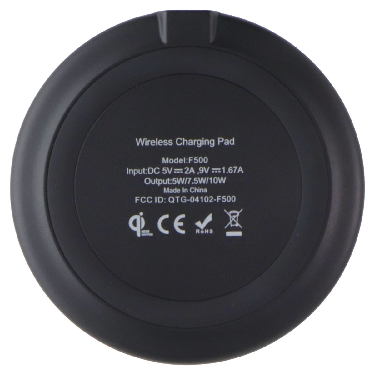 IFROGZ 5W-10W Rapid Charge Pad - Black (F500) Cell Phone - Chargers & Cradles iFrogz - Simple Cell Bulk Wholesale Pricing - USA Seller