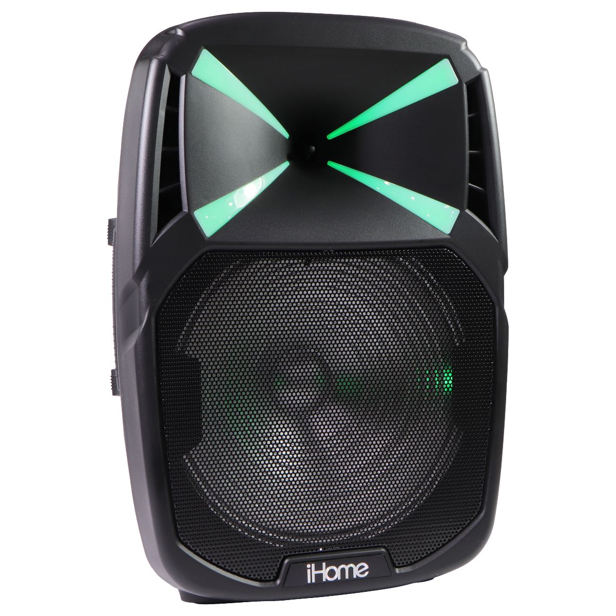 iHome 200W Portable Bluetooth Karaoke Party Speaker with Lights & 15-inch Woofer