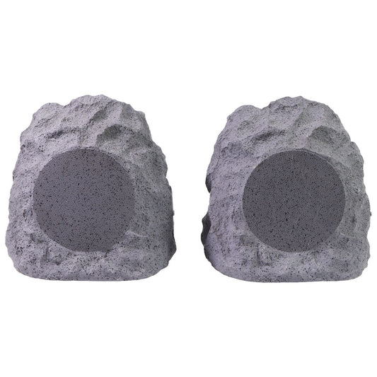 iHome Audio iHRK-400-PR Rechargeable Bluetooth Outdoor Rock Speakers - Gray Other Sporting Goods iHome    - Simple Cell Bulk Wholesale Pricing - USA Seller