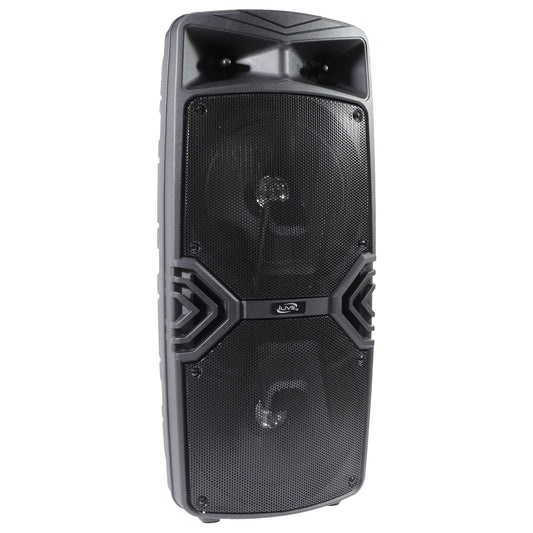 iLive Wireless Party Speaker with FM Radio and LED Lights - Black (ISB310B) Home Multimedia - Home Speakers & Subwoofers iLive - Simple Cell Bulk Wholesale Pricing - USA Seller