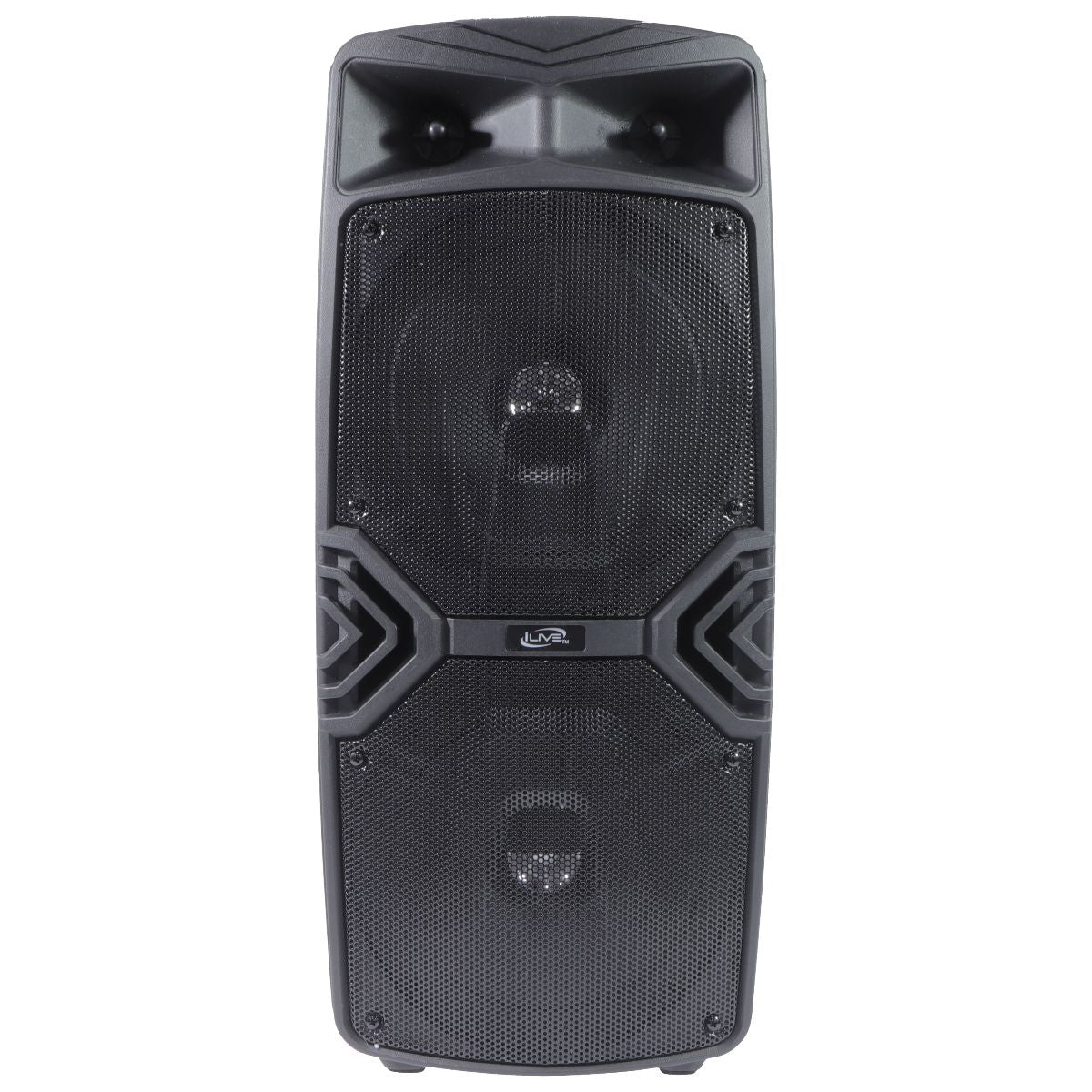 iLive Wireless Party Speaker with FM Radio and LED Lights - Black (ISB310B) Home Multimedia - Home Speakers & Subwoofers iLive - Simple Cell Bulk Wholesale Pricing - USA Seller