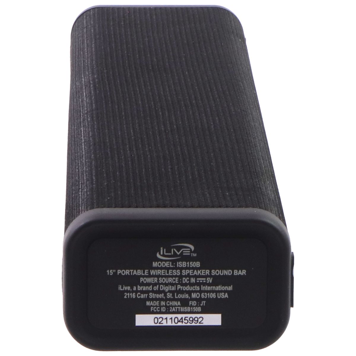 iLive (15-inch) Portable Bluetooth Wireless Speaker Sound Bar - Black (ISB150B) Home Multimedia - Home Speakers & Subwoofers iLive - Simple Cell Bulk Wholesale Pricing - USA Seller