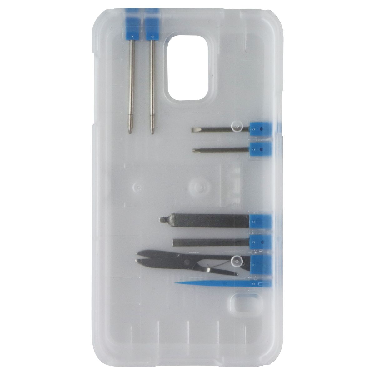 In1 Multi-Tool Utility Case for Samsung Galaxy S5 - White Cell Phone - Cases, Covers & Skins IN1 - Simple Cell Bulk Wholesale Pricing - USA Seller