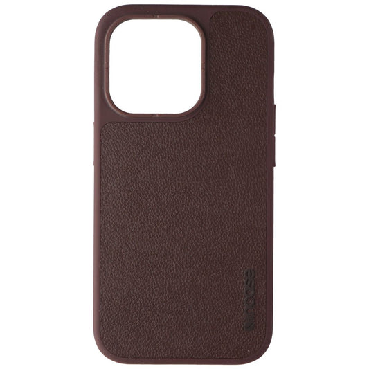 InCase Ion Case for Apple iPhone 15 Pro - Brown Leather Cell Phone - Cases, Covers & Skins Incase - Simple Cell Bulk Wholesale Pricing - USA Seller