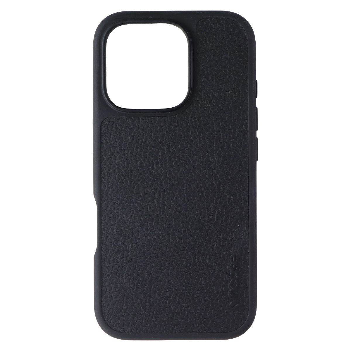 Incase ICON Case for MagSafe for iPhone 16 Pro - Obsidian Pebbled Plant Leather