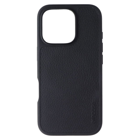 Incase ICON Case for MagSafe for iPhone 16 Pro - Obsidian Pebbled Plant Leather Cell Phone - Cases, Covers & Skins Incase - Simple Cell Bulk Wholesale Pricing - USA Seller