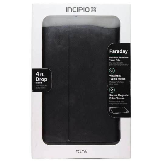 Incipio Faraday Folio Series Case for TCL Tab - Black iPad/Tablet Accessories - Cases, Covers, Keyboard Folios Incipio - Simple Cell Bulk Wholesale Pricing - USA Seller